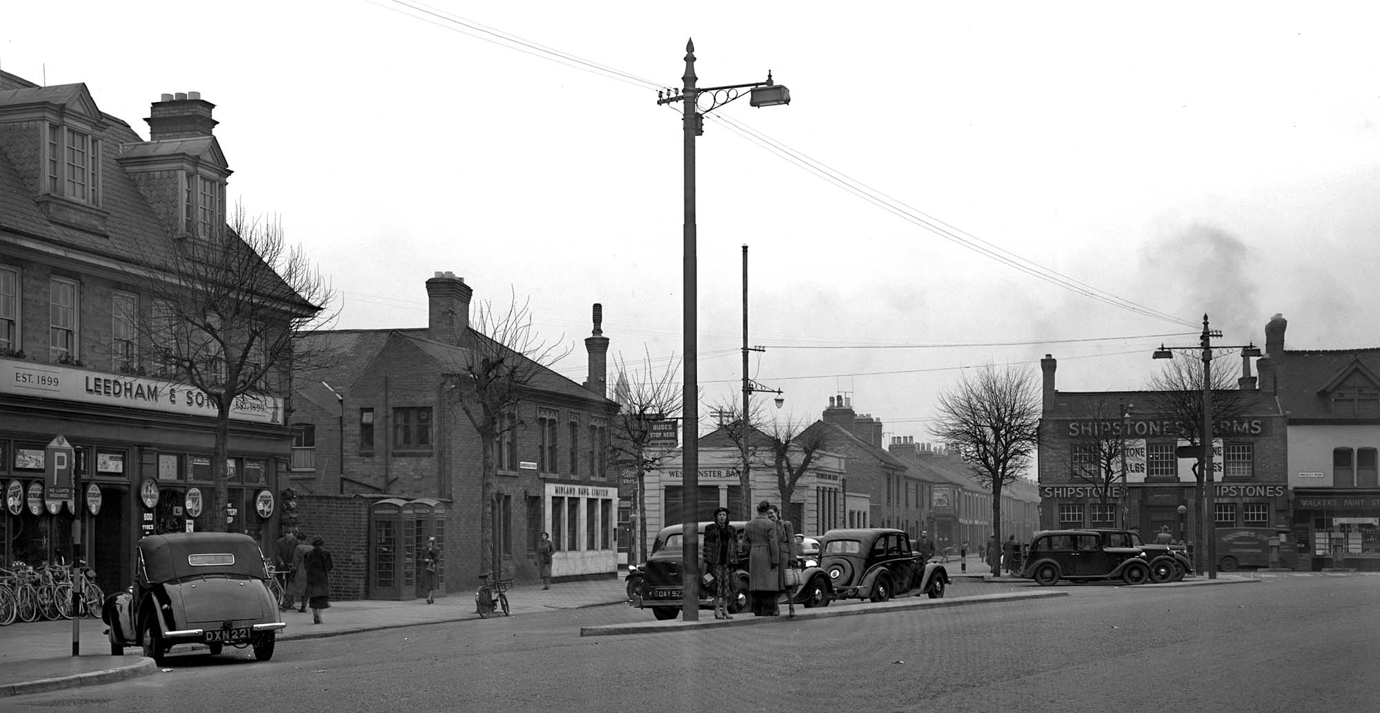 Narborough Road and Braunstone Gate Junction, February 25th 1952