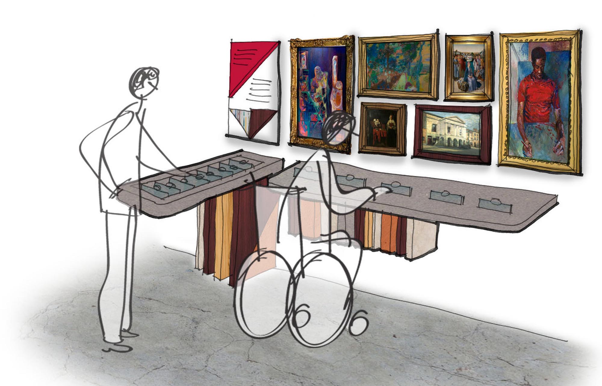 Artist impression of the new art gallery