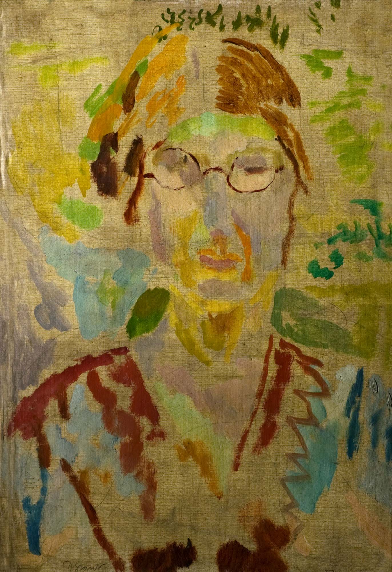 Duncan Grant (1885-1978), Portrait of Vanessa Bell, c.1914, © Estate of Duncan Grant