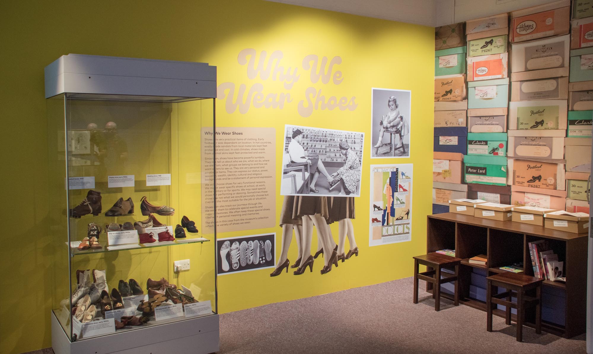 The Shoes exhibition at Newarke Houses