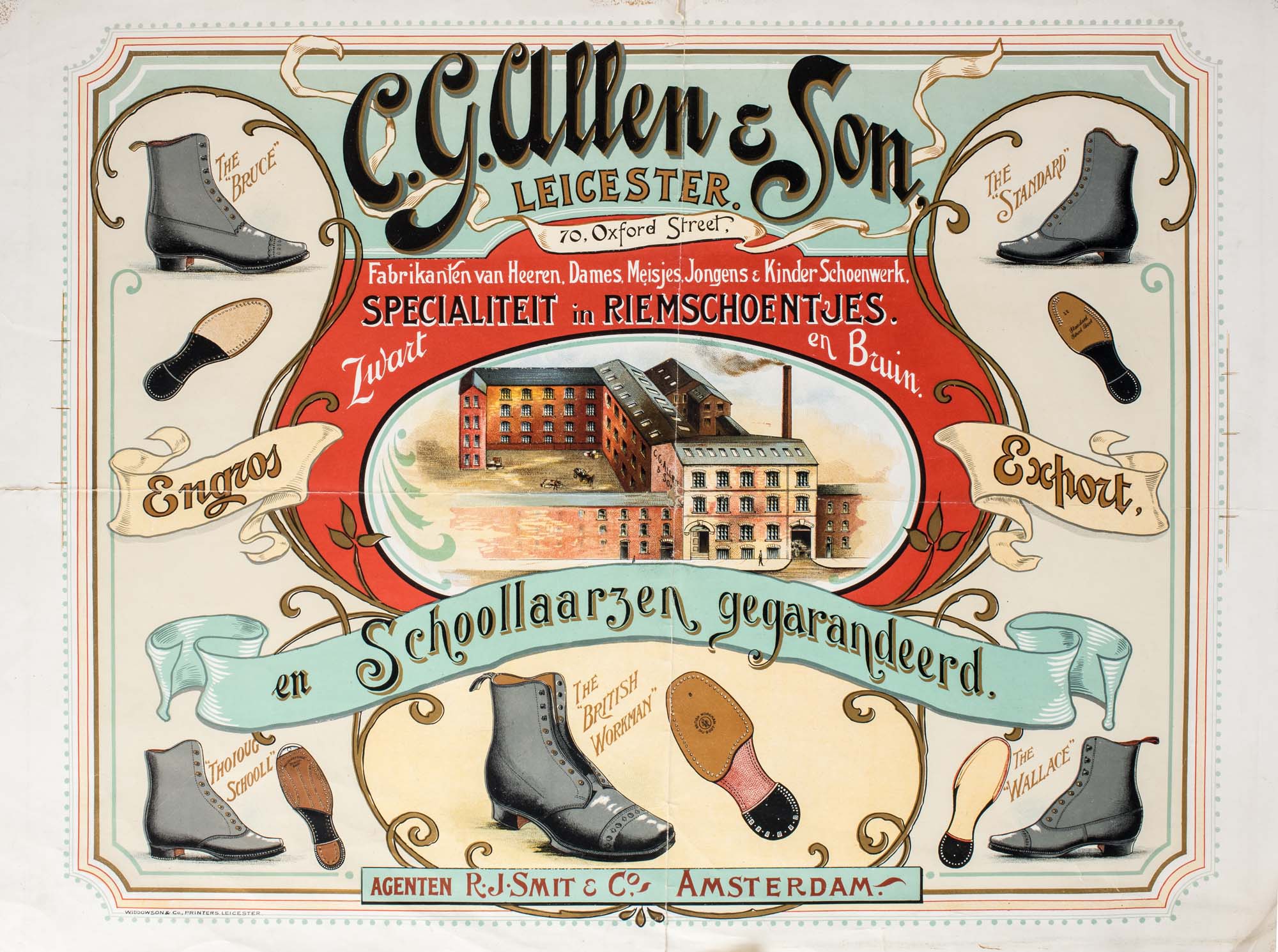 G.G. Allen & Son advertising poster, c.1910