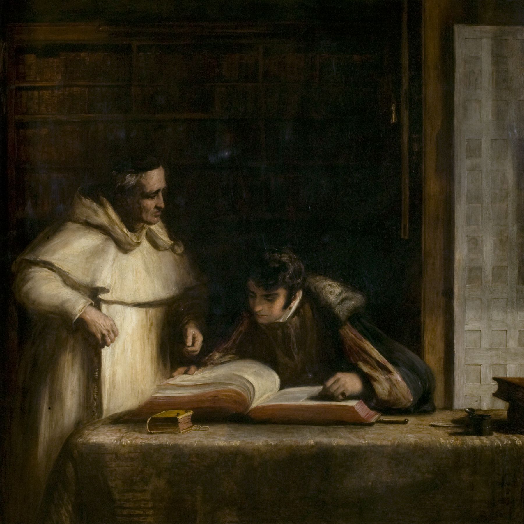 'Washington Irving in the Archives at Seville’ by David Wilkie